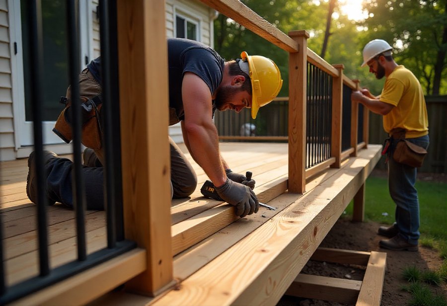 Transform Your Outdoor Space with a Stunning Custom Deck